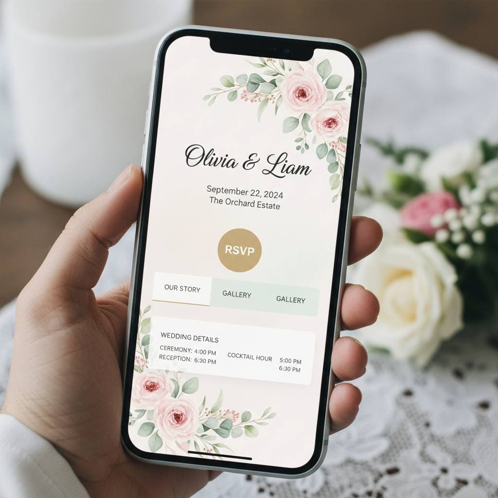 Смартфон в руке девушки