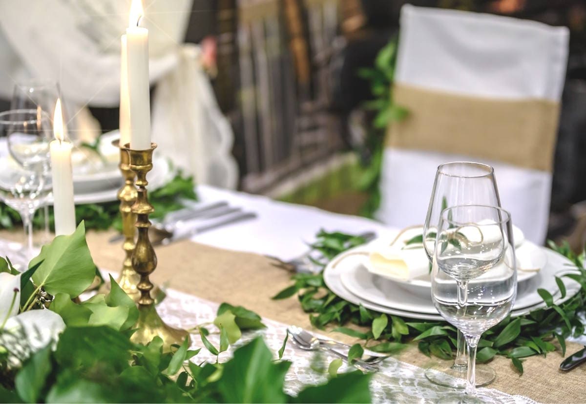 Свадебный стол